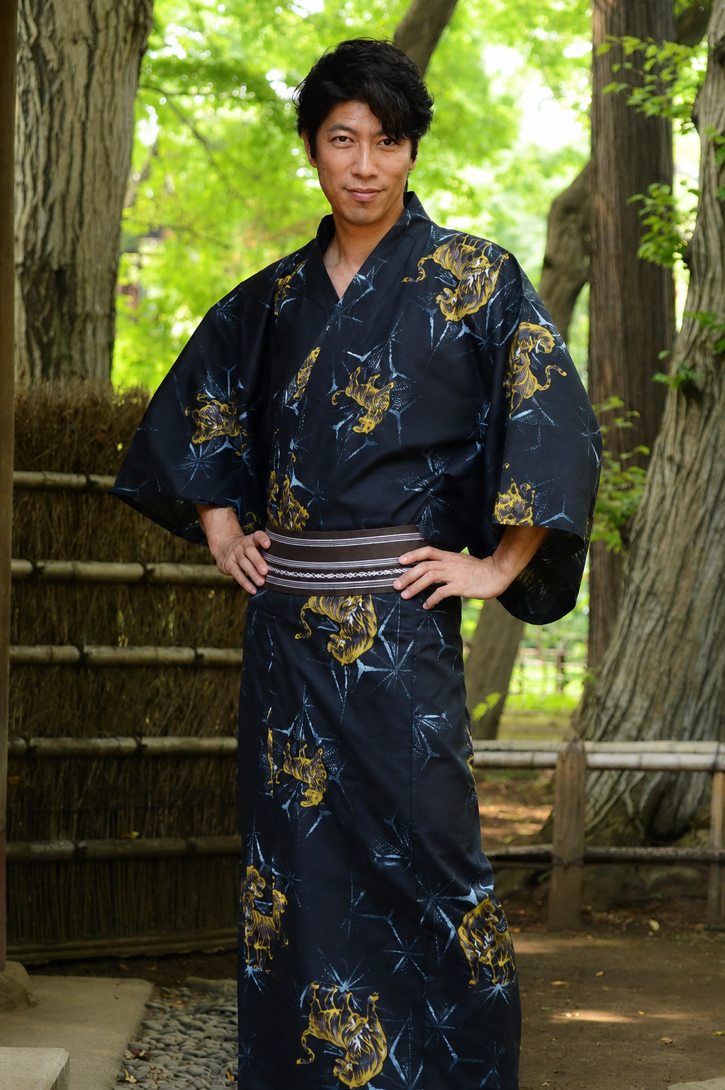 Men yukata kimono / MX #919