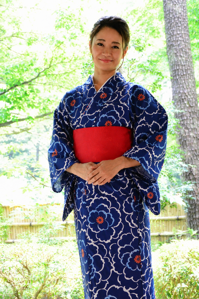 Japanese yukata kimono / ST #581