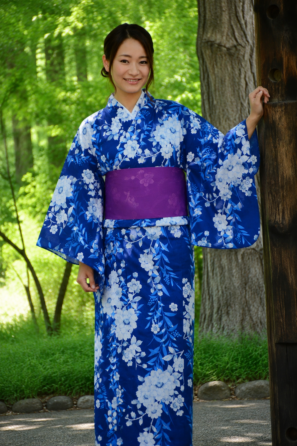 Japanese yukata kimono / 10 #805