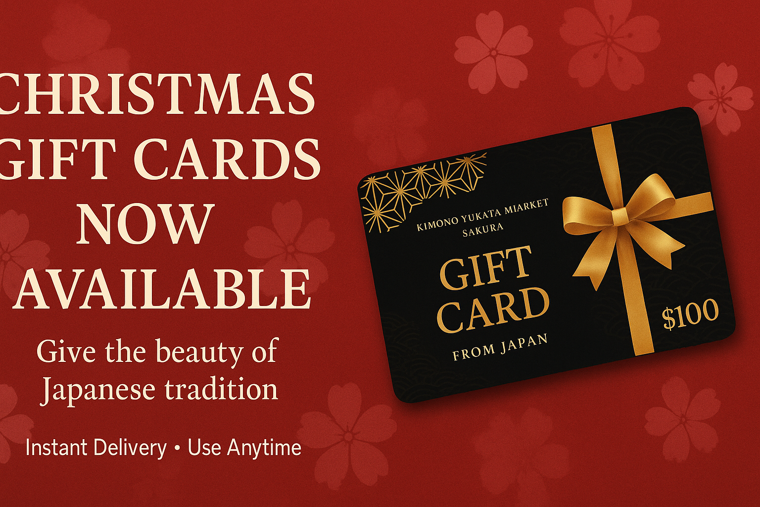 Kimono Yukata Market Sakura – Digital Gift Card