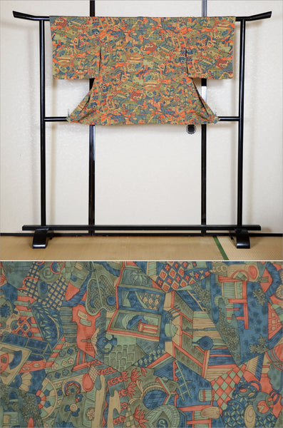 Women kimono jacket / W-Ha #2-549