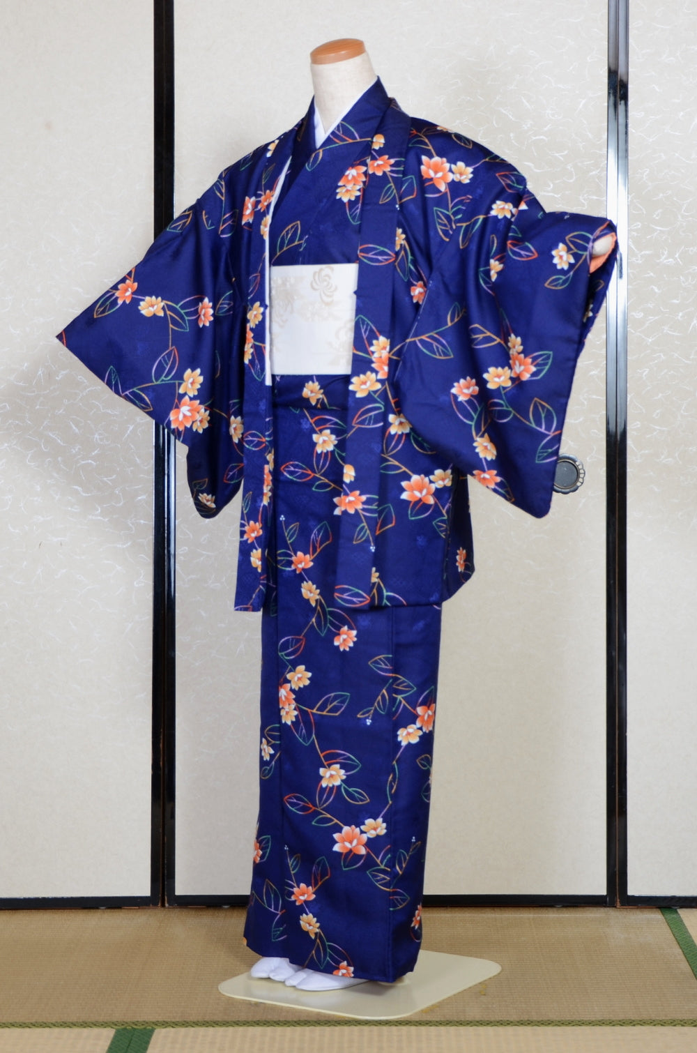 Japanese kimono & jacket 5 items set / SK #1-895