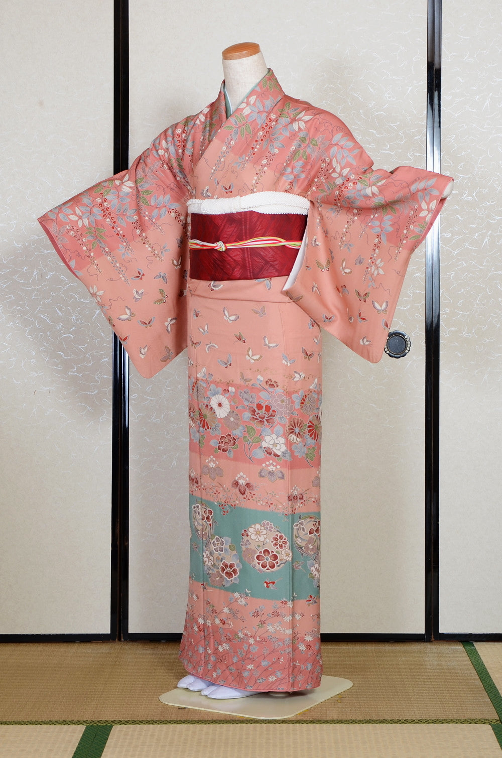 Japanese kimono 6 items set / TK #2-407