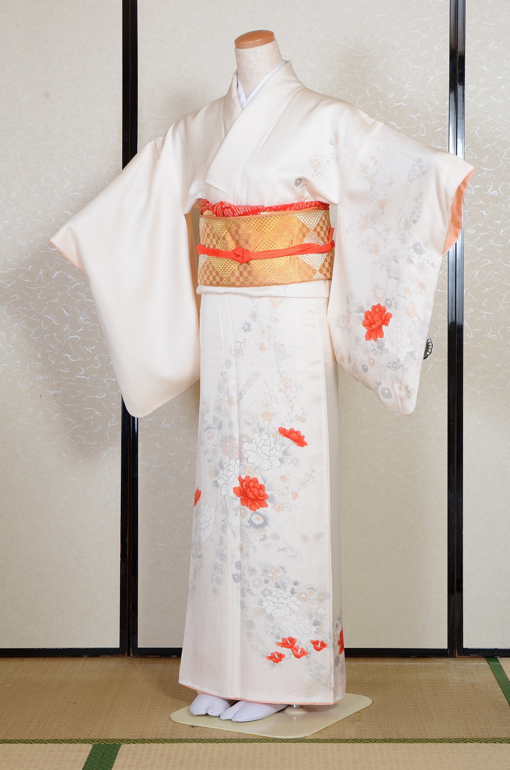 Japanese kimono 6 items set / TK #2-433
