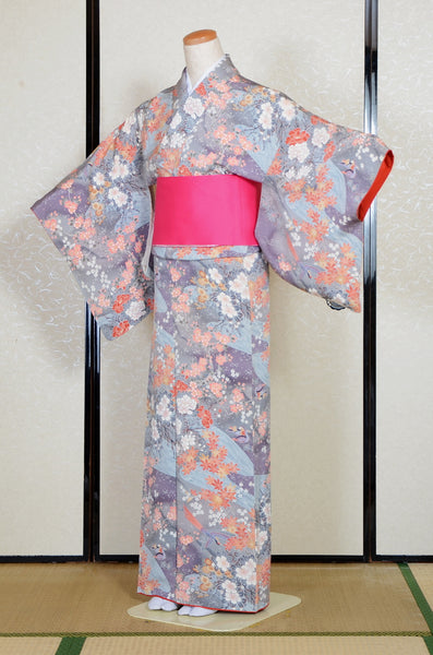 Japanese kimono 4 items set / SK #1-827