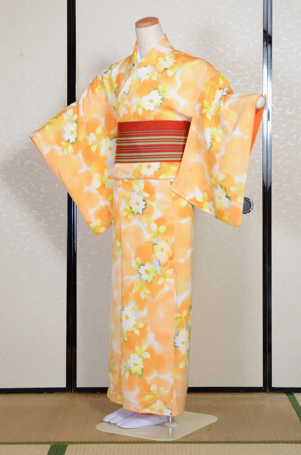 Japanese kimono 4 items set / SK #1-881