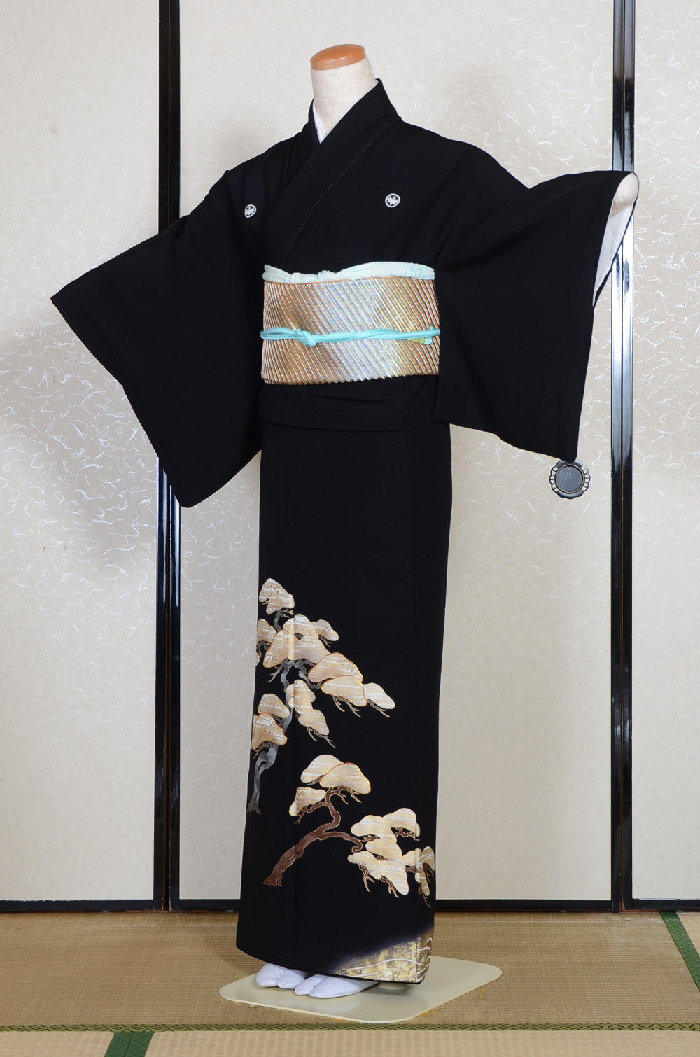 Japanese kimono 6 items set / BK#909