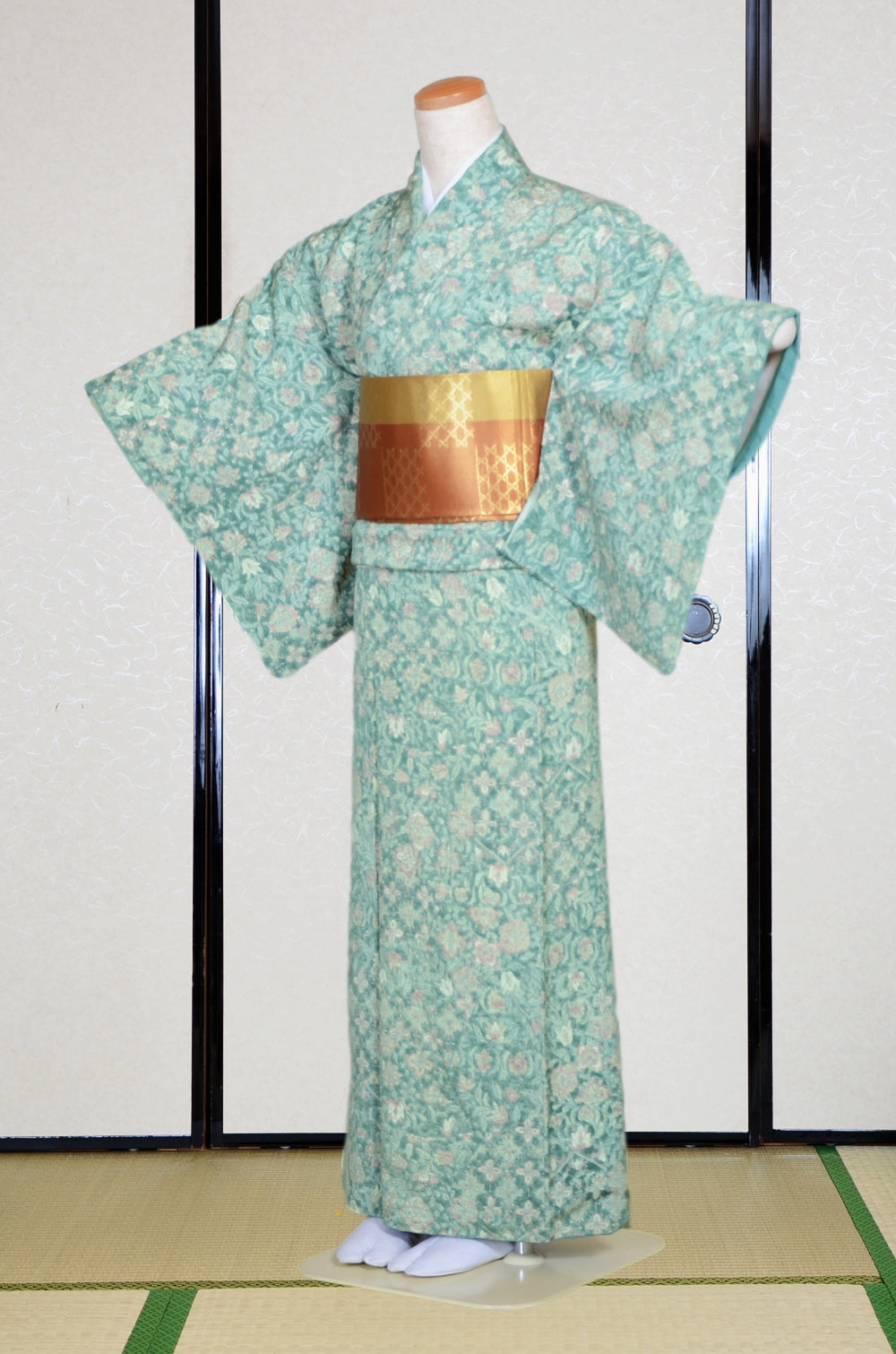 Japanese kimono 4 items set / SK #1-876
