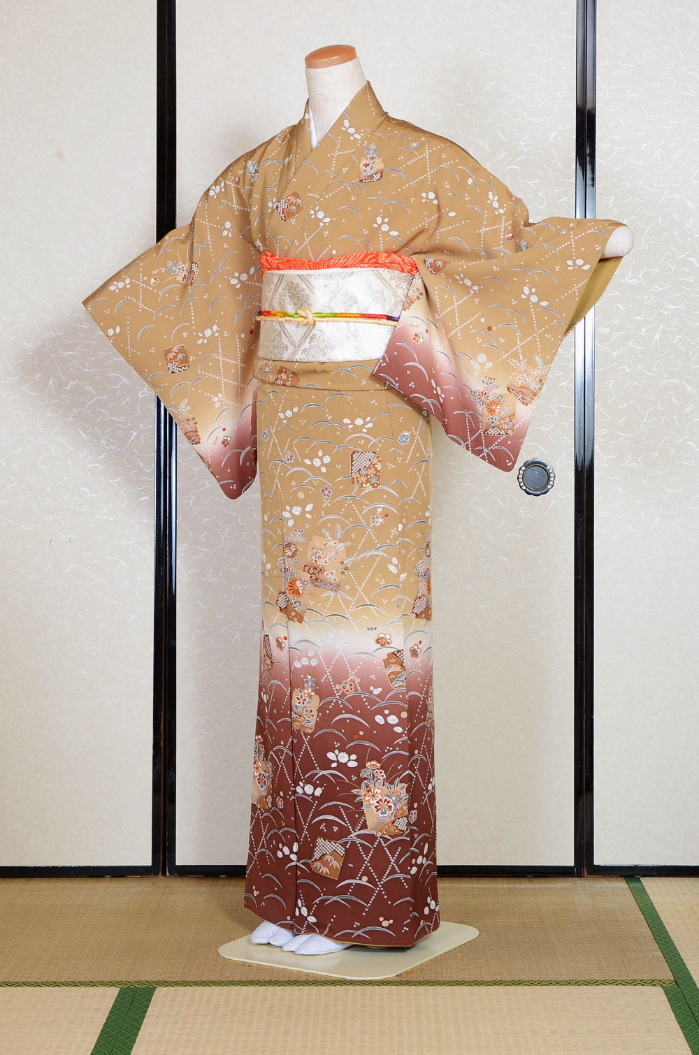 Japanese kimono 6 items set / TK #2-264