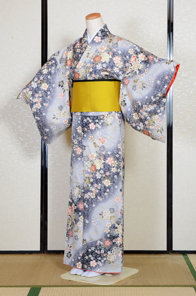 Japanese kimono 4 items set / SK #1-829