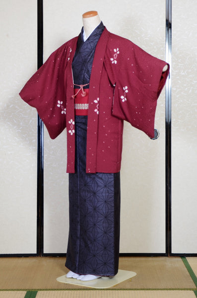 Japanese kimono & jacket 5 items set / SK #1-892