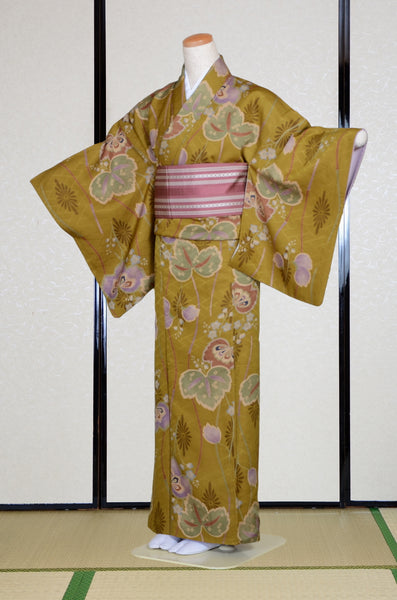 Japanese kimono 4 items set / SK #1-783