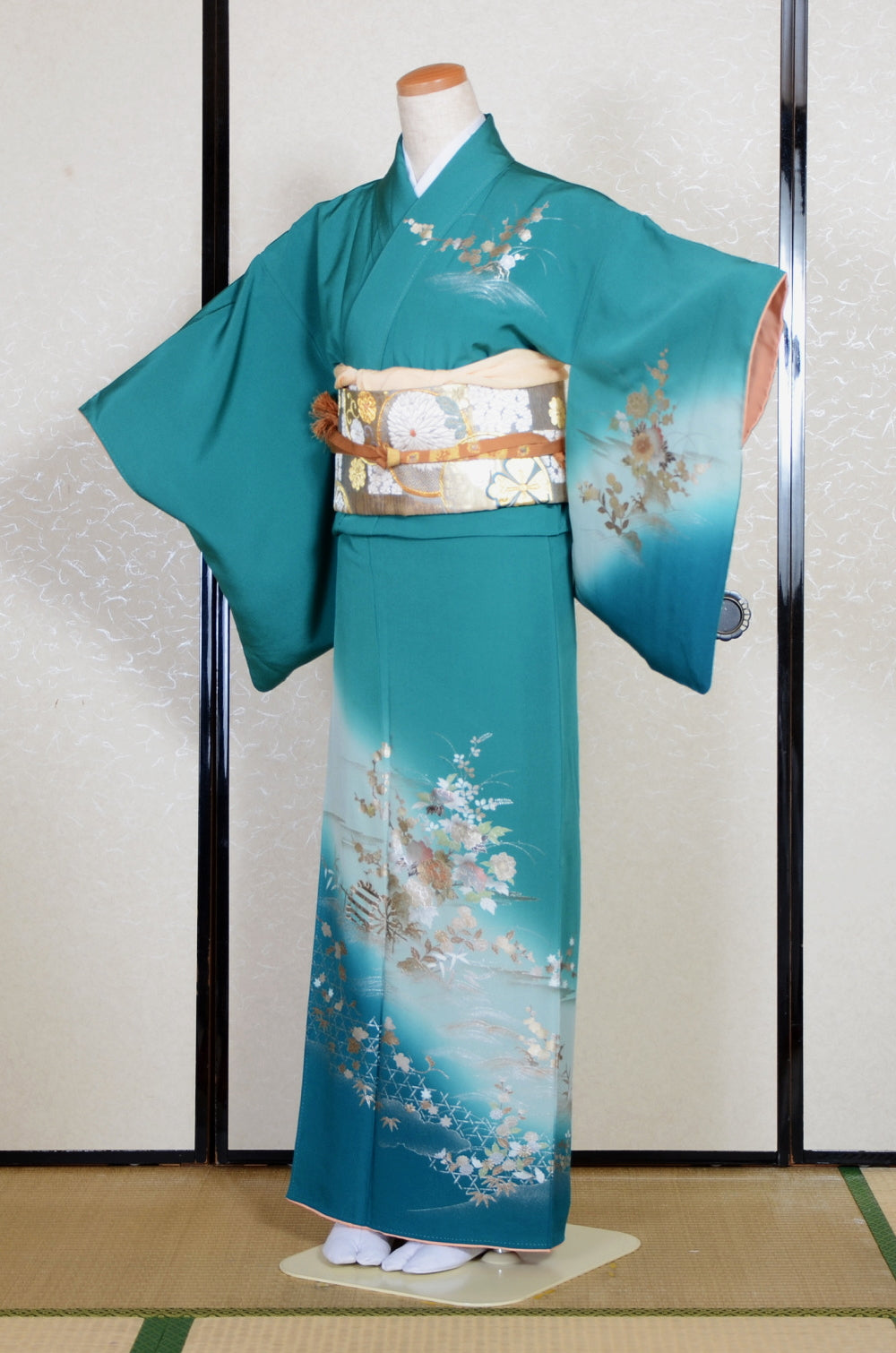 Japanese kimono 6 items set / TK #2-477