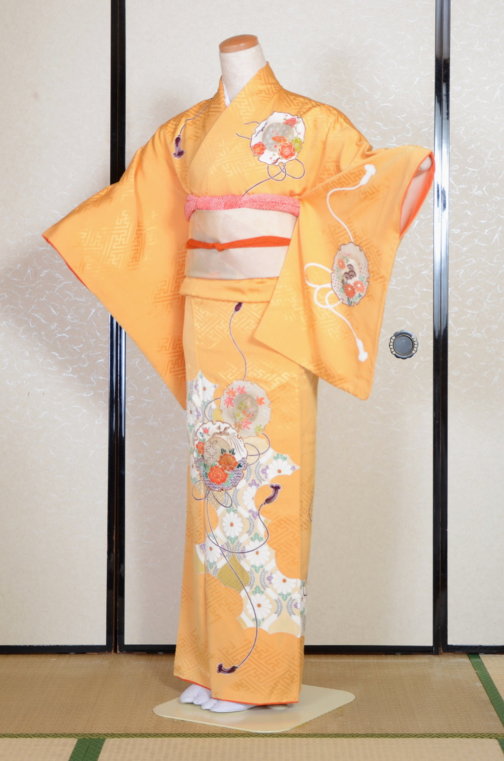 Japanese kimono 6 items set / TK #2-481