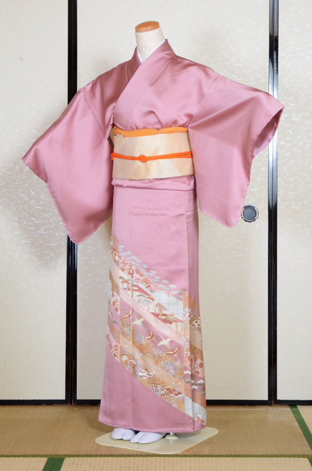 Japanese kimono 6 items set / TK #2-475