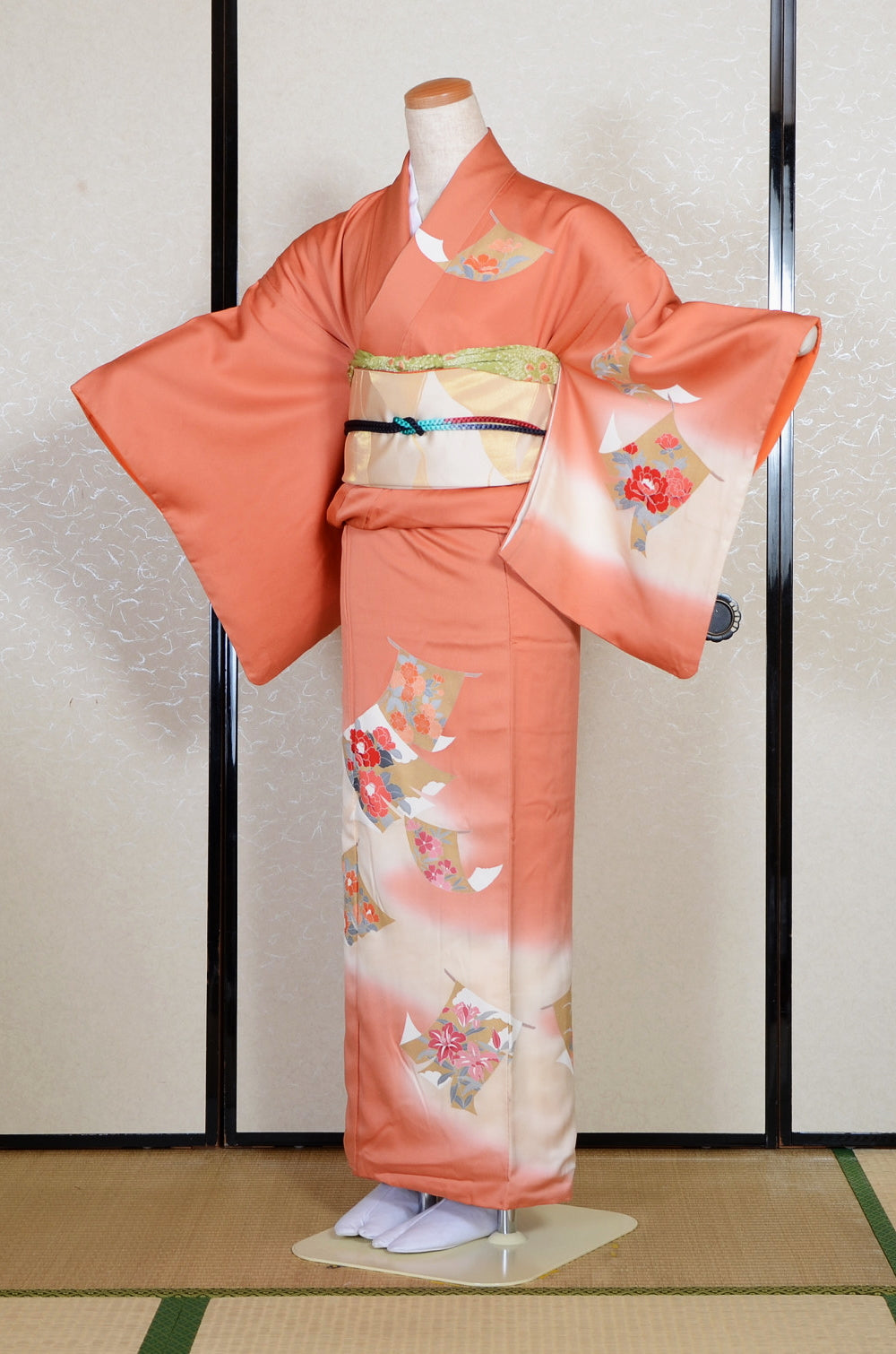 Japanese kimono 6 items set / TK #2-398