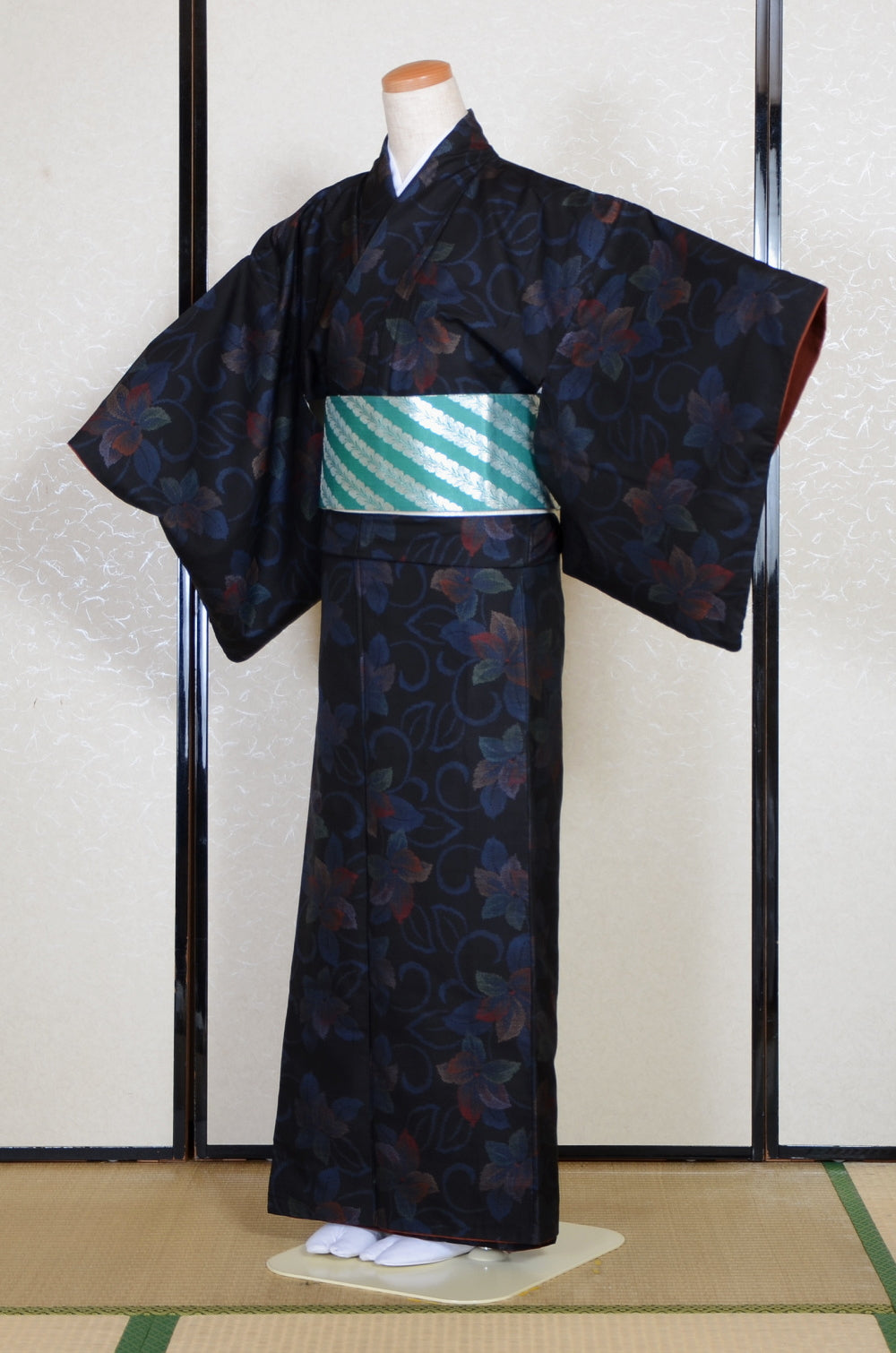 Japanese kimono 4 items set / SK #1-830