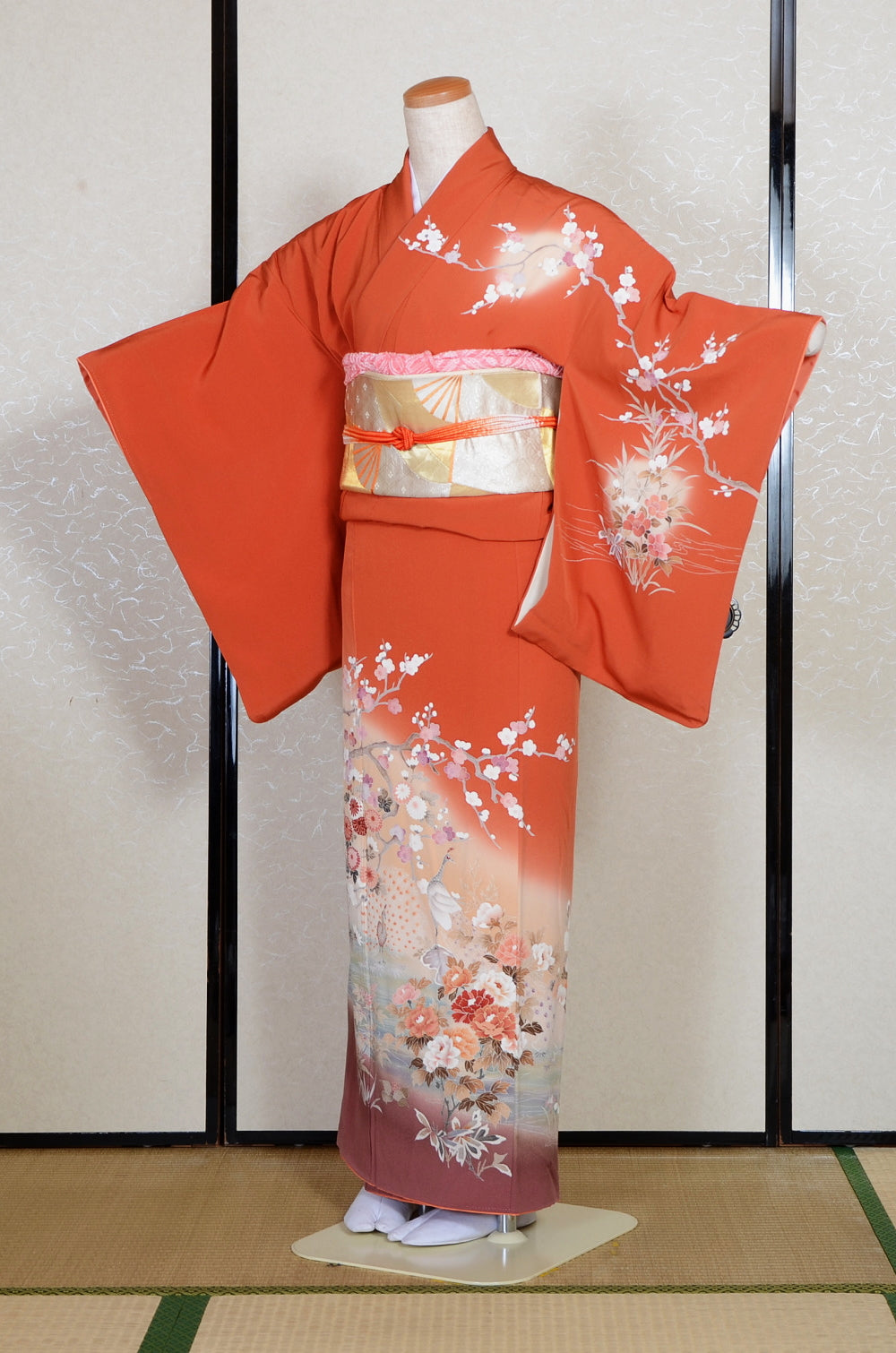Japanese kimono 6 items set / TK #2-394