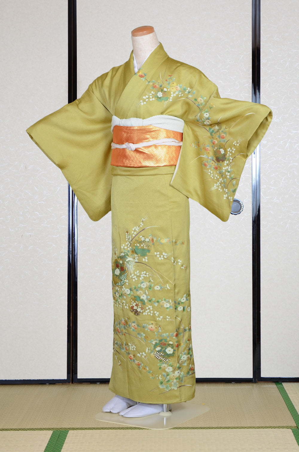Japanese kimono 6 items set / TK #2-411