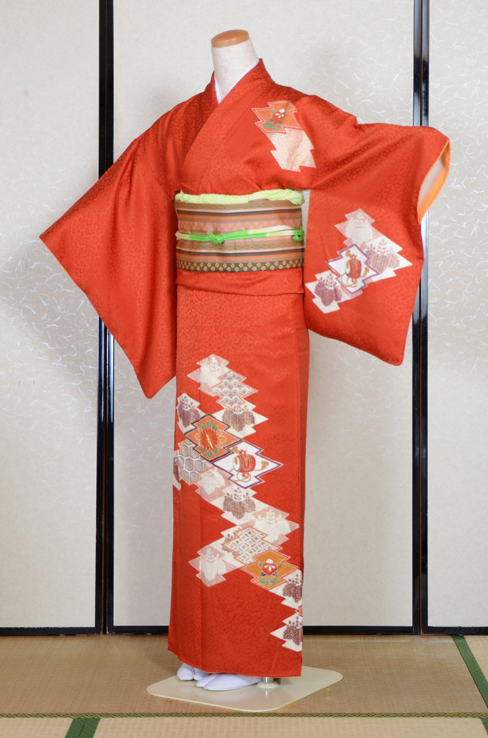 Japanese kimono 6 items set / TK #2-366