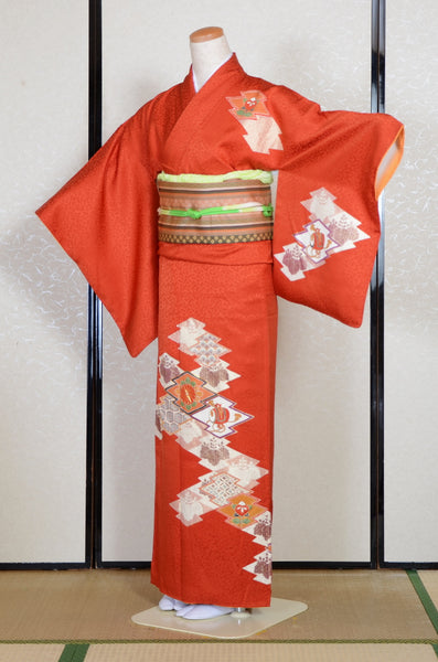 Japanese kimono 6 items set / TK #2-366