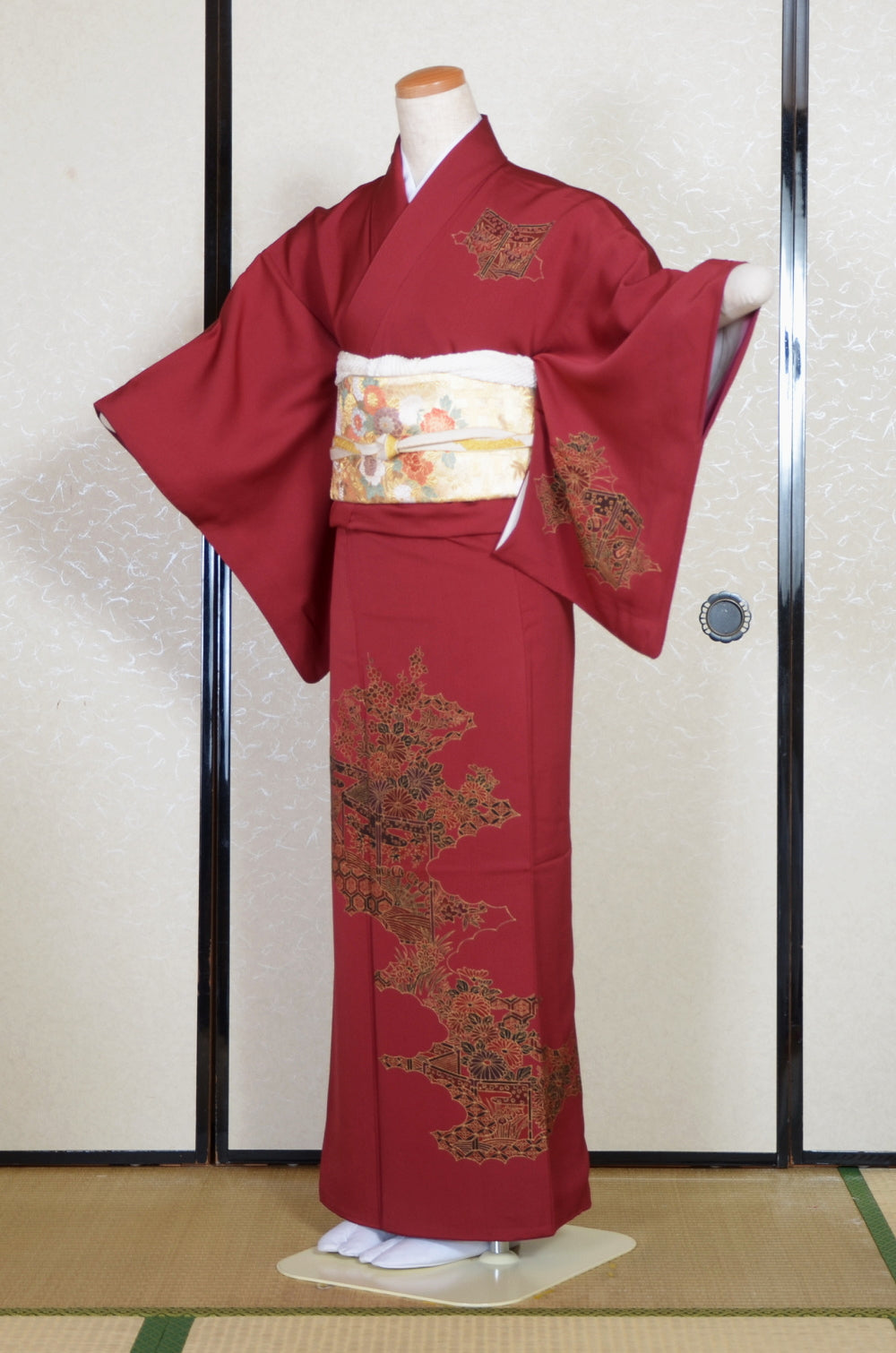 Japanese kimono 6 items set / TK #2-484
