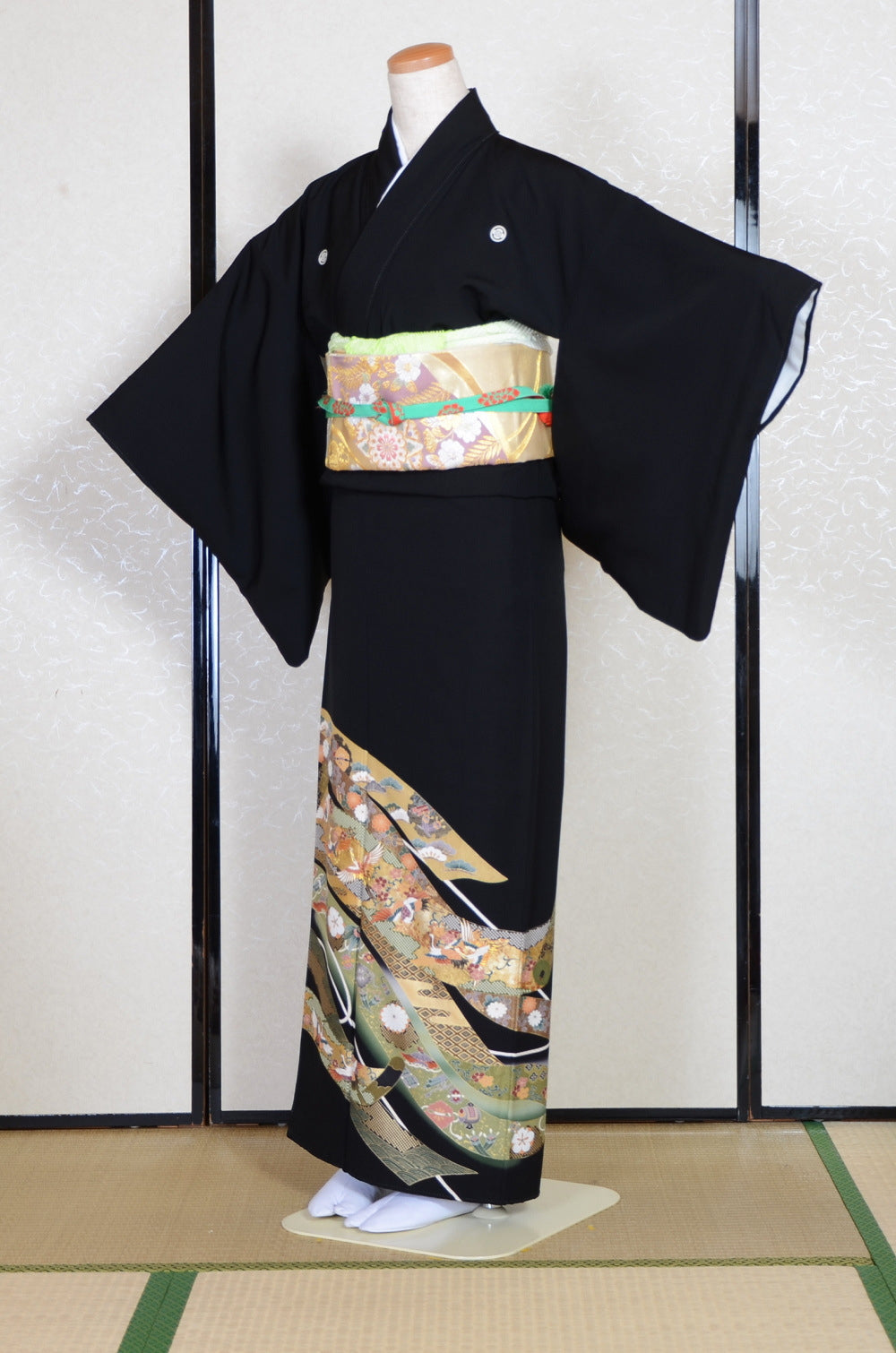 Japanese kimono 6 items set / BK#808