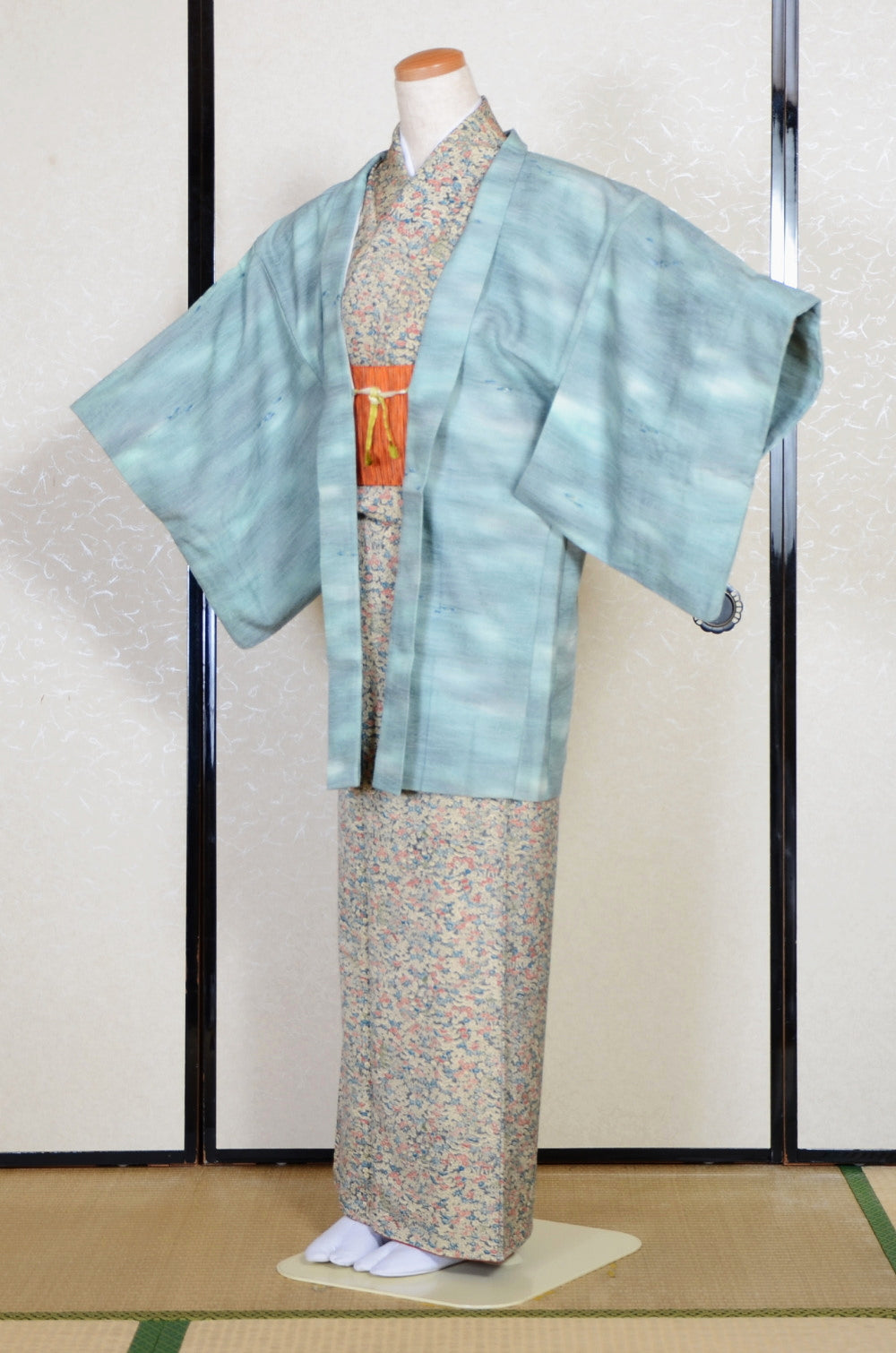 Japanese kimono & jacket 5 items set / SK #1-890