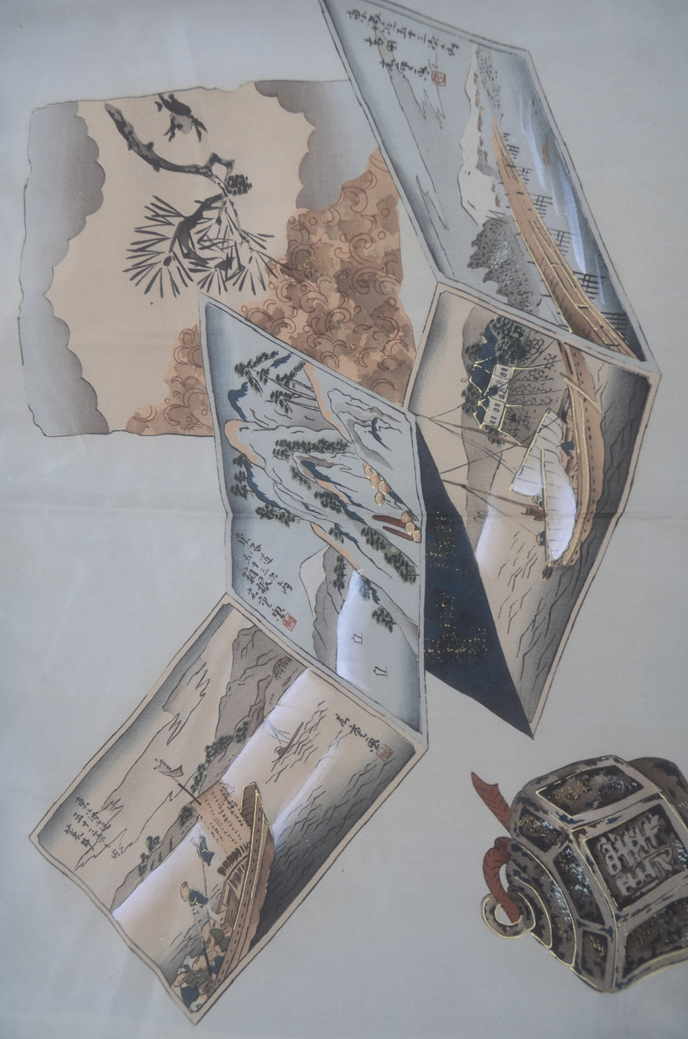 Jacket, kimono, hakama set / JKH #1-471