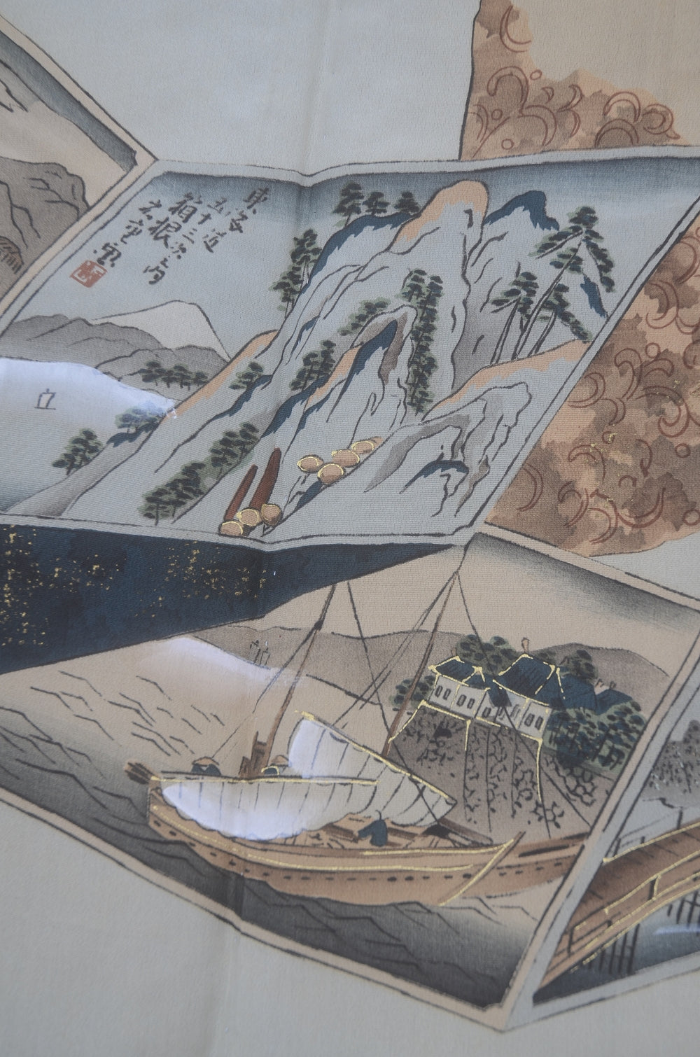 Jacket, kimono, hakama set / JKH #1-471