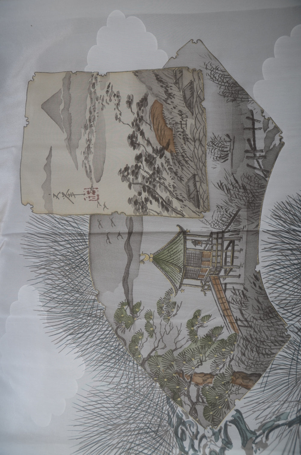 Jacket, kimono, hakama set / JKH #1-186