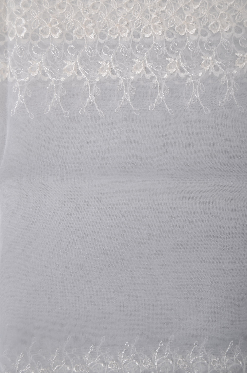 Decorative heko-obi : Flower / White