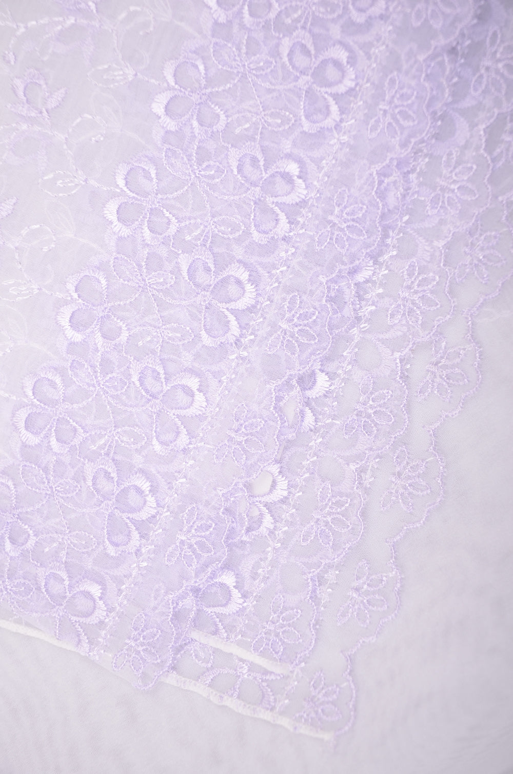 Decorative heko-obi : Flower / Light purple