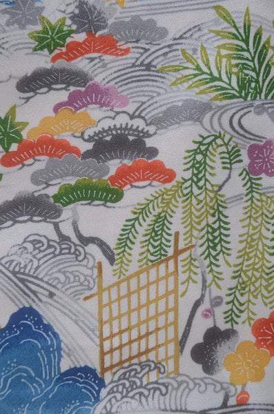 Japanese kimono 4 items set / SK #1-877
