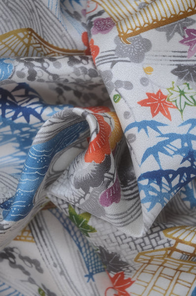 Japanese kimono 4 items set / SK #1-877