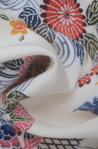 Japanese kimono 4 items set / SK #1-882