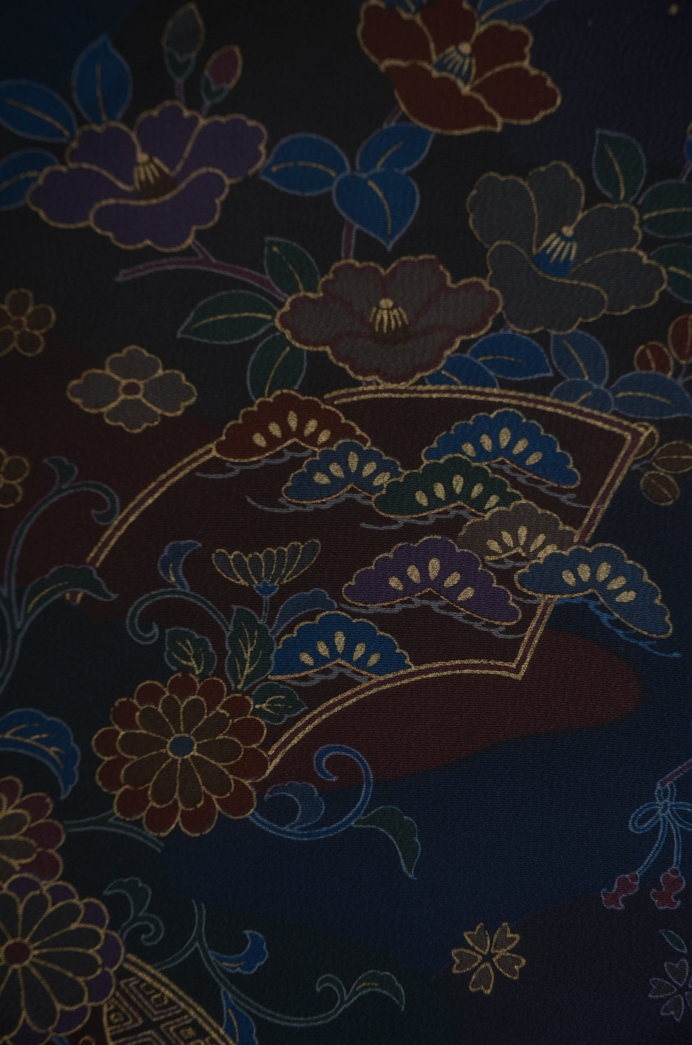 Japanese kimono 4 items set / SK #1-887