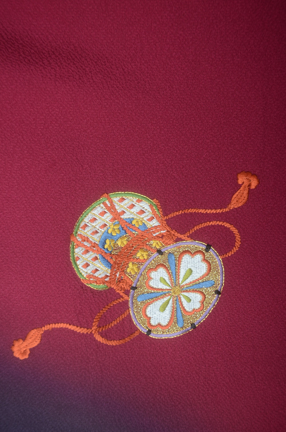 Long-sleeved kimono 6 items set / Furisode / FK#1-972