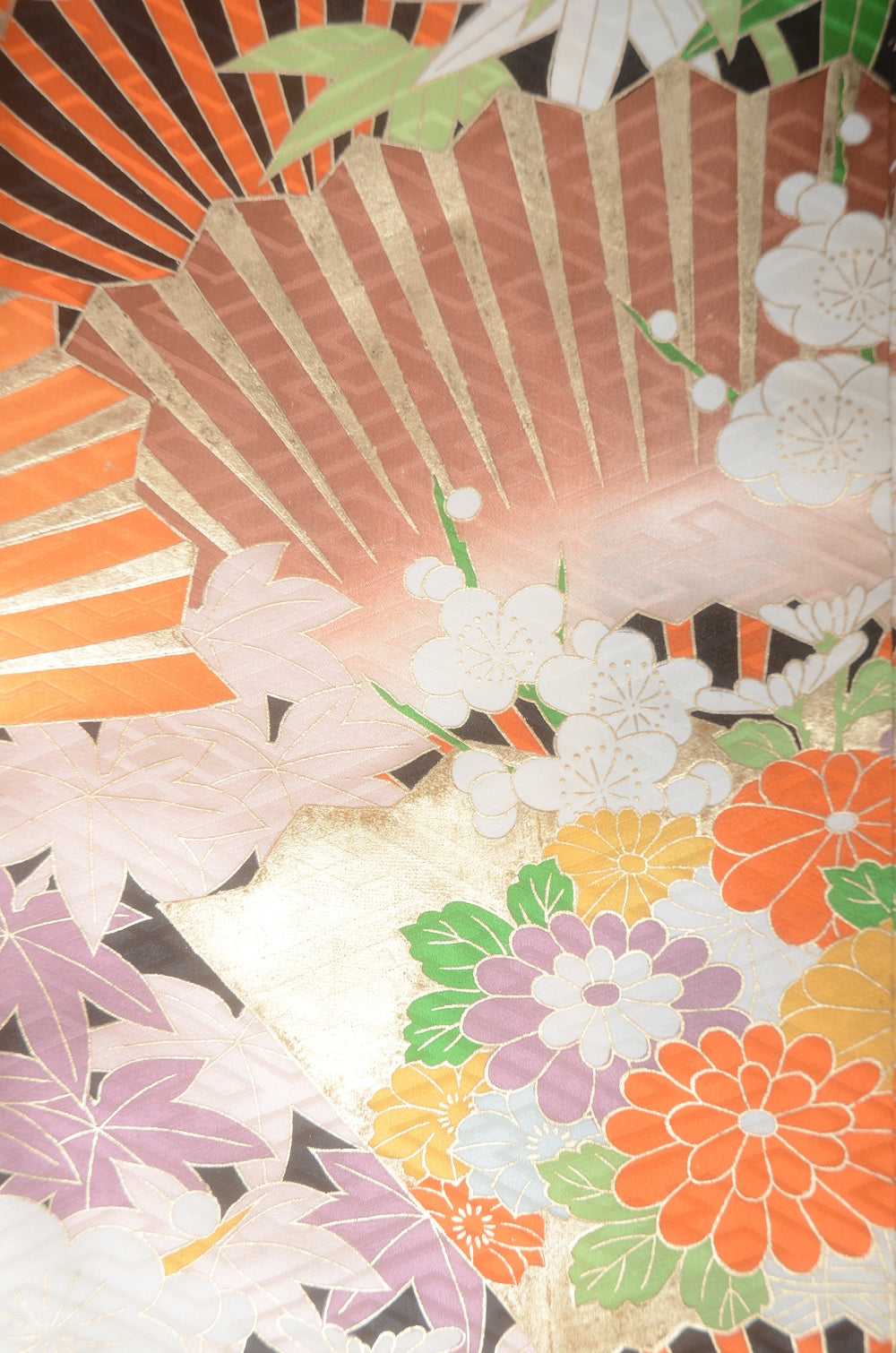 Long-sleeved kimono 6 items set / Furisode / FK#1-973