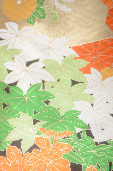 Long-sleeved kimono 6 items set / Furisode / FK#1-973