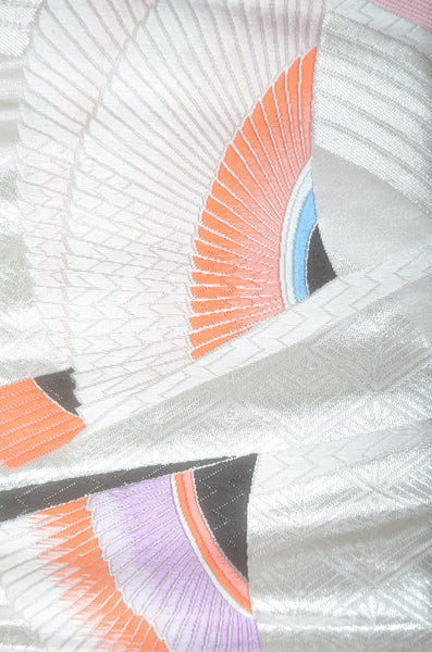 Long-sleeved kimono 6 items set / Furisode / FK#1-974