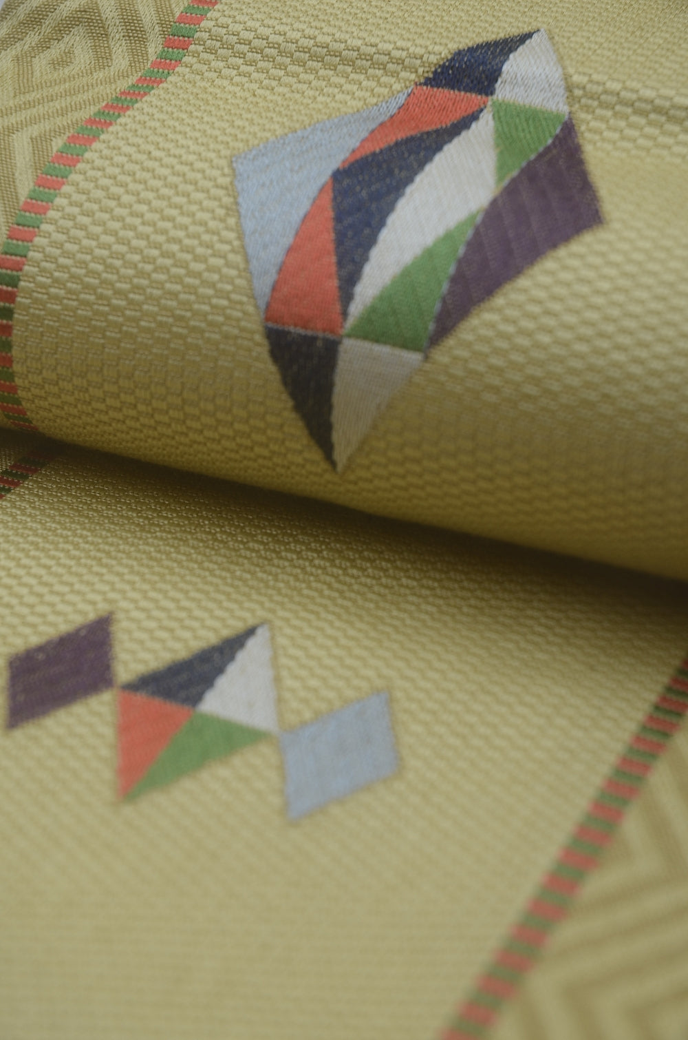 Woven & Dyed obi belt / HB #1-183