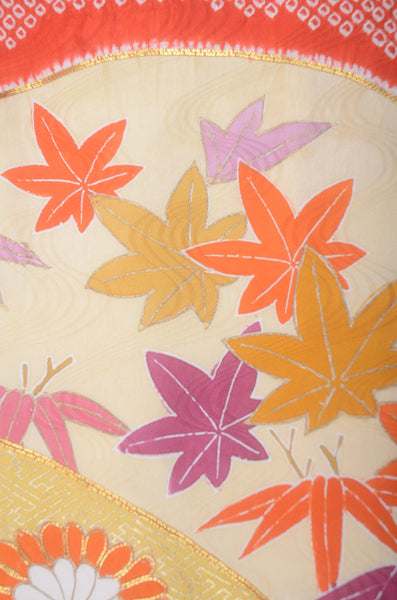 Long-sleeved kimono / Furisode / FK#2-165