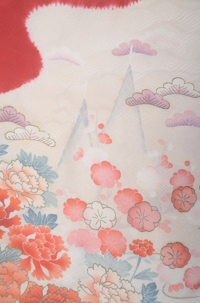 Long-sleeved kimono / Furisode / FK#2-167