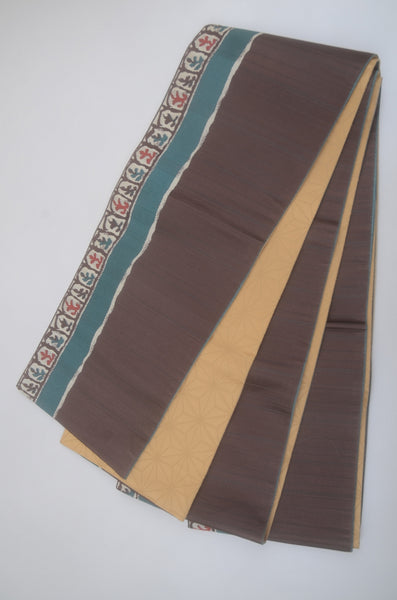 Woven & Dyed obi belt / HB #1-193