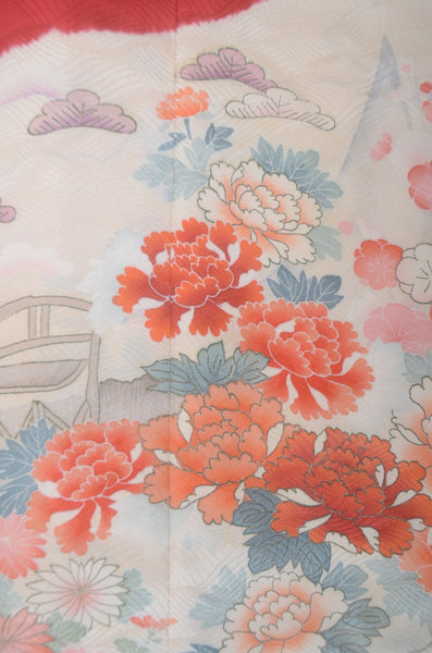 Long-sleeved kimono / Furisode / FK#2-167