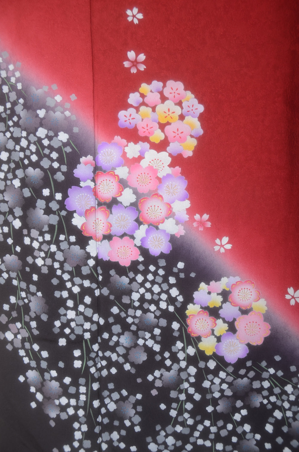 Long-sleeved kimono 6 items set / Furisode / FK#2-169