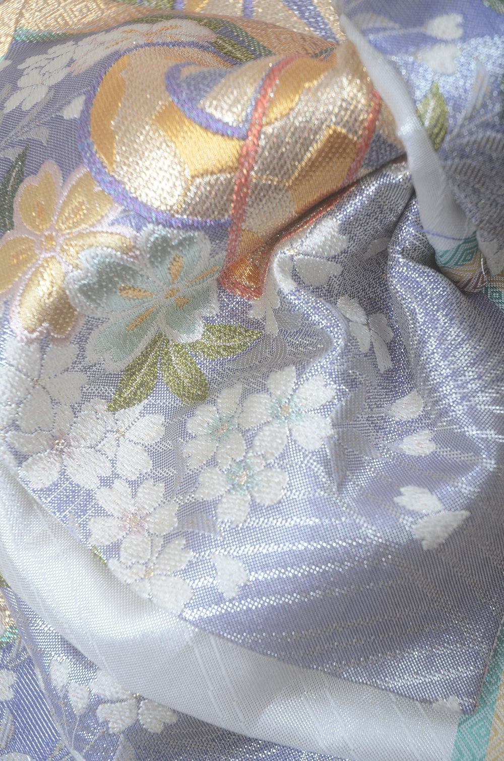 Long-sleeved kimono 6 items set / Furisode / FK#2-169