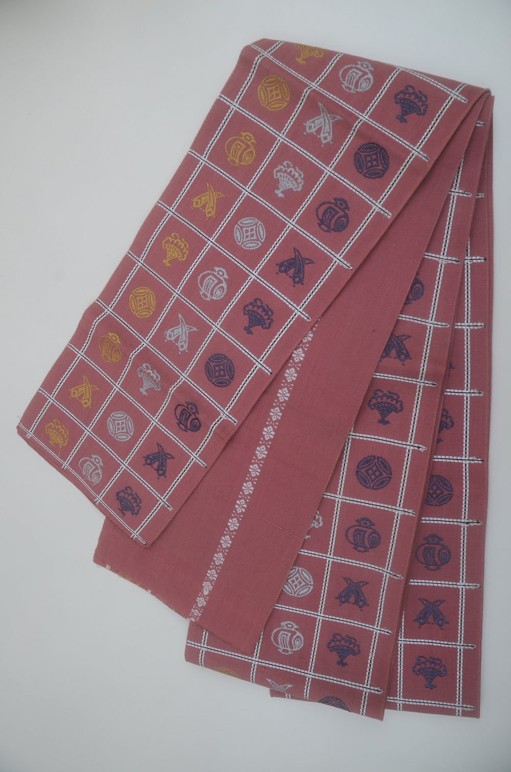 Woven & Dyed obi belt / HB #1-199