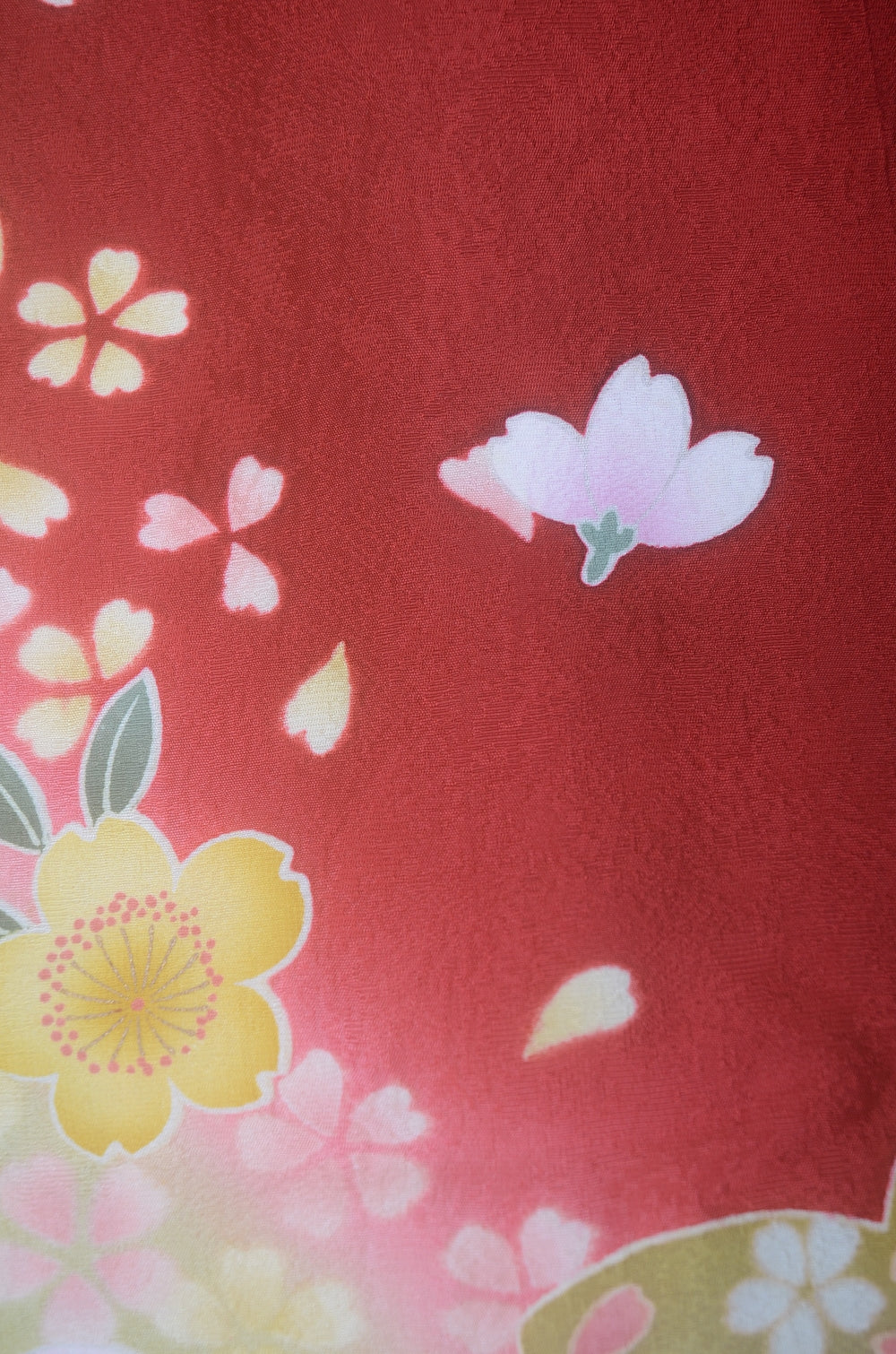 Long-sleeved kimono 6 items set / Furisode / FK#2-171